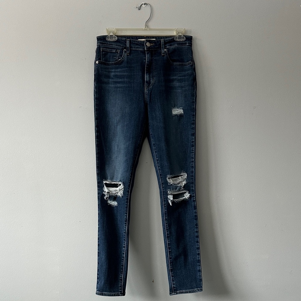 Levi’s 721 high rise ripped skinny Jeans